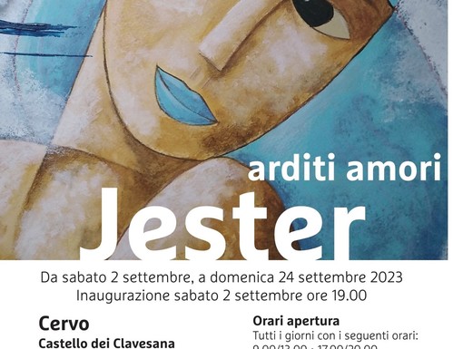 "Arditi Amori”, mostra personale di Jester a Cervo "Arditi Amori”, mostra personale di Jester a Cervo