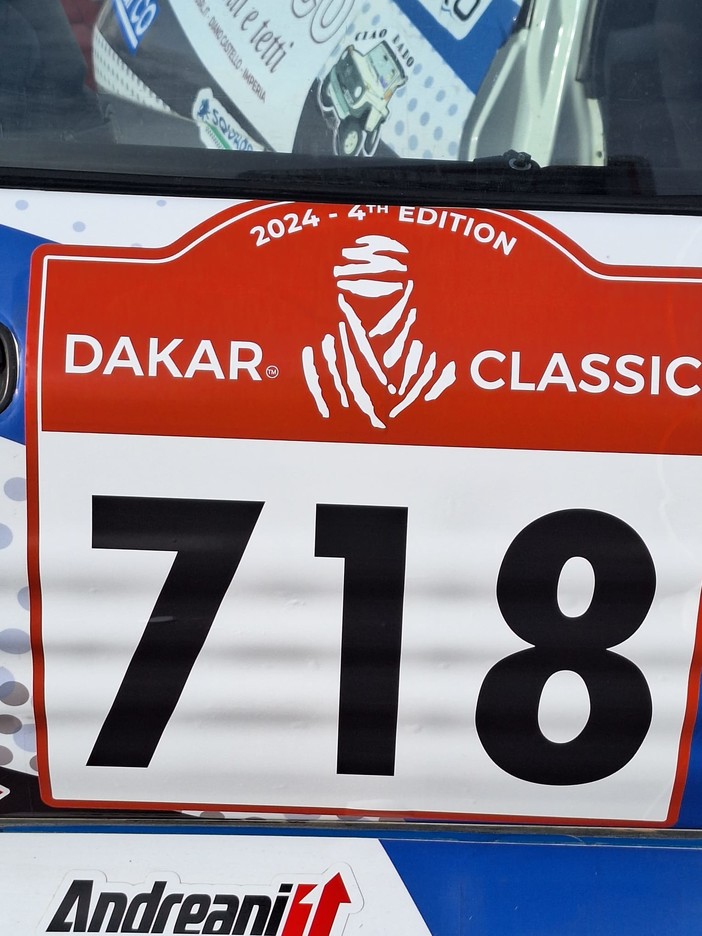 Tutto pronto, via alla Dakar Classic: in gara il dianese Luciano Carcheri