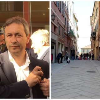 Imperia: ipotesi di riapertura al traffico di via Cascione. Interviene Luca Lanteri "Manterrei la pedonalizzazione, ma devo confrontarmi con gli altri partiti"