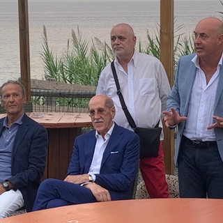 Elezioni regionali, il candidato Luigi Sappa a Sanremo con gli avvocati Franco Solerio e Alberto Pezzini Elezioni regionali, il candidato Luigi Sappa a Sanremo con gli avvocati Franco Solerio e Alberto Pezzini