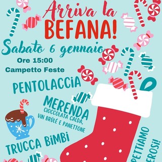 Epifania, a San Lorenzo al Mare "Arriva la befana"