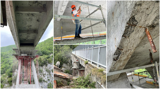 Lavori ad alta quota sui ponti della Valle Argentina: 1.6 milioni per Loreto e Molini di Triora (foto) Lavori ad alta quota sui ponti della Valle Argentina: 1.6 milioni per Loreto e Molini di Triora (foto)