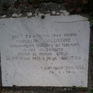 Pontedassio celebra l'80° anniversario della Liberazione ricordando Felice Dani e Valentino Marvaldi