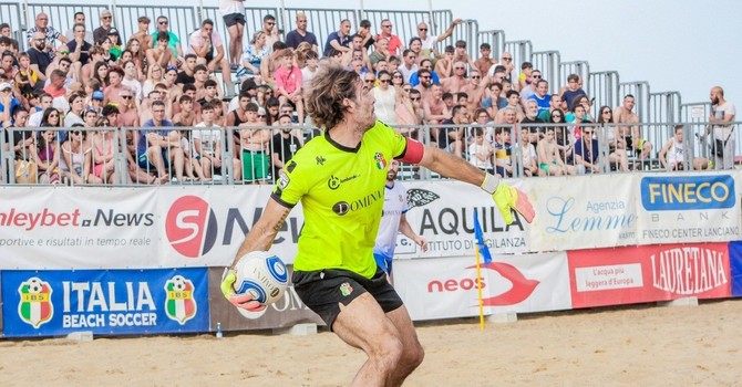 San Bartolomeo al Mare ospita l’avvio del Lauretana Beach Soccer Tour 2026