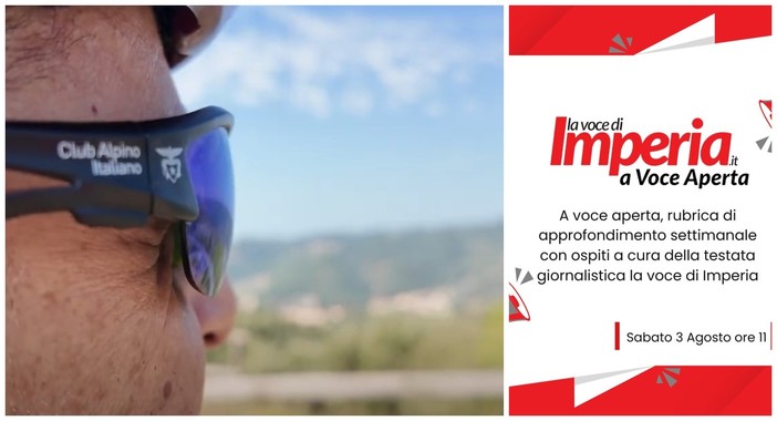 Ventiquattresima puntata di "A Voce aperta": ospite l'alpinista e atleta Stefano Sciandra Ventiquattresima puntata di "A Voce aperta": ospite l'alpinista e atleta Stefano Sciandra