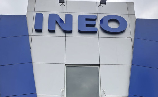 Facciata dell'edificio di INEO Servizi