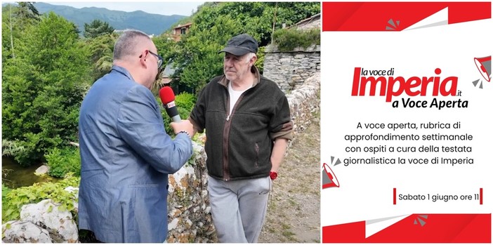 Quindicesima puntata di "A Voce aperta": ospite lo scrittore Marino Magliani