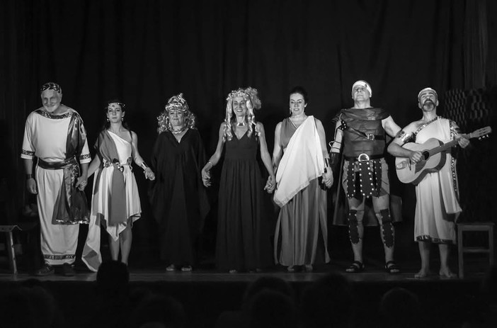 Spettacolo 'Le  nuove troiane' al Teatro dell'Attrito di Imperia