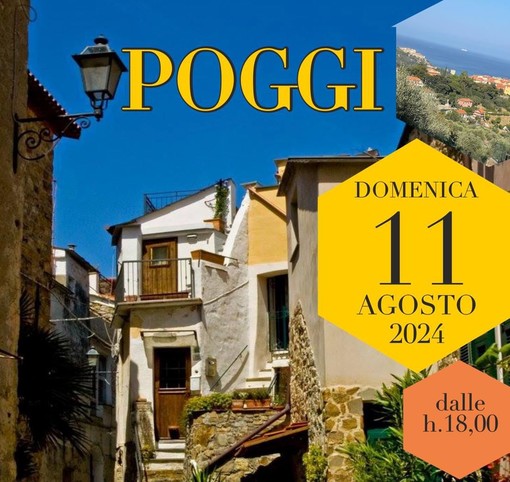 Domenica a Poggi mostra itinerante e teatro di strada