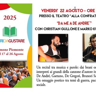 Il cantante sanremese Christian Gullone presenta in anteprima il brano “Pancia Piena” a Limone Piemonte