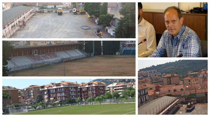 Il 'Ciccione' diventa'Cittadella dello sport', l'Imperia in esilio ad Andora (foto) Il 'Ciccione' diventa'Cittadella dello sport', l'Imperia in esilio ad Andora (foto)