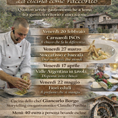 Valle Argentina in tavola: dispensa, orto e bosco nella cucina di Giancarlo Borgo. Al via le prenotazioni. Valle Argentina in tavola: dispensa, orto e bosco nella cucina di Giancarlo Borgo. Al via le prenotazioni.