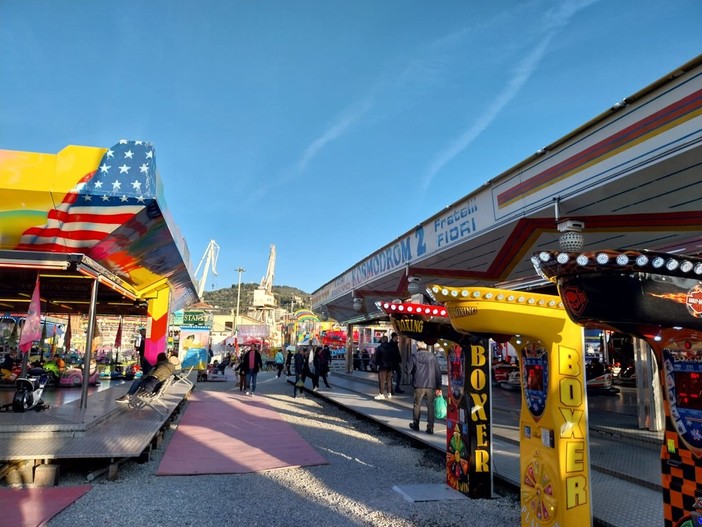 Il Luna Park di Imperia pronto a decollare, nuova collocazione &quot;test&quot; a Oneglia