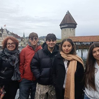 Eccoli i quattro studenti modello del Vieusseux impegnati in una esperienza da “cittadini europei”