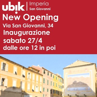 Inaugurazione della nuova sede: Libreria Ubik apre le sue porte nel cuore di Oneglia sabato 27 aprile