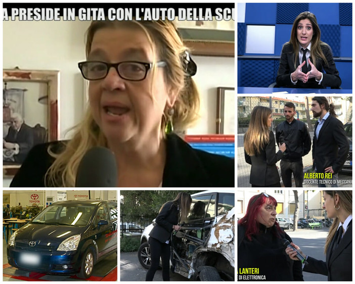 Imperia: Le Iene sul caso della preside dell'Ipsia, la professoressa mette l'inviata di Italia1 alla porta (foto) Imperia: Le Iene sul caso della preside dell'Ipsia, la professoressa mette l'inviata di Italia1 alla porta (foto)