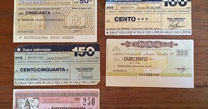 L’AMARCORD DEL SABATO. Correva il dicembre del 1975… Monete e monetine introvabili: anche a Imperia furoreggiano i leggendari miniassegni