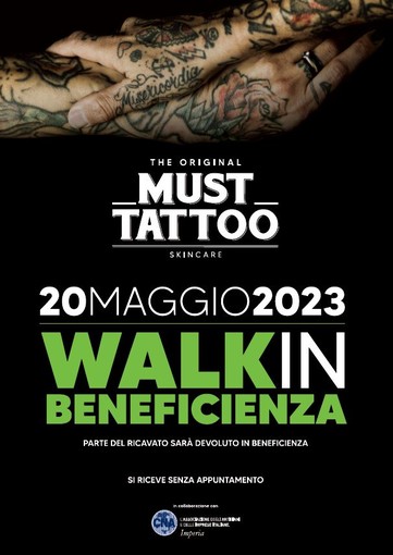 Tatuaggi senza appuntamento per l'evento organizzato in collaborazione con CNA Imperia Tatuaggi senza appuntamento per l'evento organizzato in collaborazione con CNA Imperia