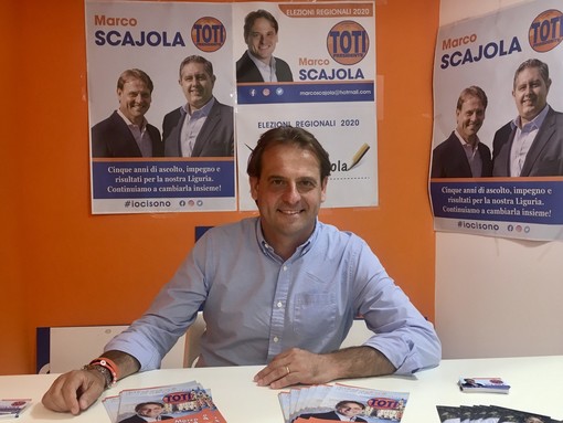 Elezioni regionali, Marco Scajola (Cambiamo): "Voglio continuare a rappresentare il Ponente ligure a Genova" (Video)