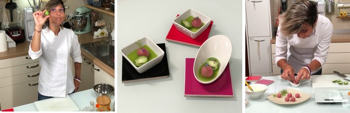 La videoricetta: Marzia Riva con i Dango all'acqua di zucchini piccanti e Nergi La videoricetta: Marzia Riva con i Dango all'acqua di zucchini piccanti e Nergi