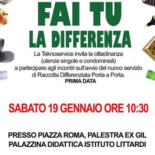 Imperia: sabato incontro con la cittadinanza in vista della partenza del porta a porta Imperia: sabato incontro con la cittadinanza in vista della partenza del porta a porta
