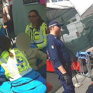Sanremo, donna colta da malore improvviso sviene al mercato di piazza Eroi (Foto)