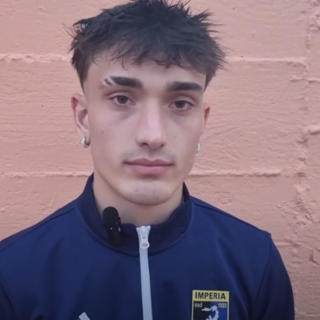 Per Comiotto col Vado la prima da capitano dell'Imperia: "Tutto bello, peccato per il rigore" (video)