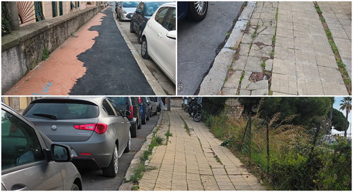 Marciapiedi di via Serrati a Imperia, interrogazione in consiglio comunale Marciapiedi di via Serrati a Imperia, interrogazione in consiglio comunale