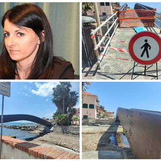 Imperia, chiuso per manutenzione il ponte di Borgo Foce. L’assessore D’Agostino: “Previsti rifacimento integrale e l’ultimazione del restyling del quartiere” Imperia, chiuso per manutenzione il ponte di Borgo Foce. L’assessore D’Agostino: “Previsti rifacimento integrale e l’ultimazione del restyling del quartiere”