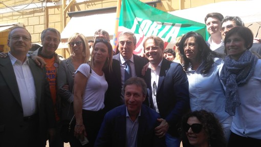Elezioni comunali a Imperia: il Senatore Maurizio Gasparri in città a sostegno di Luca Lanteri (Foto e Video)