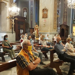 Coronavirus, tornano le messe domenicali con i fedeli, ecco com'è andata a San Giovanni (foto)