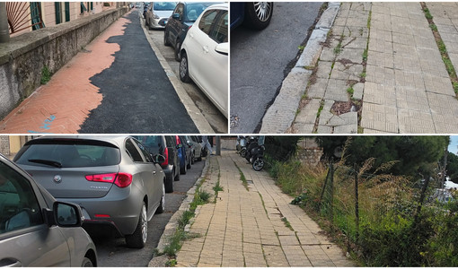 Marciapiedi di via Serrati a Imperia, interrogazione in consiglio comunale Marciapiedi di via Serrati a Imperia, interrogazione in consiglio comunale