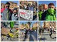 Tappa a Imperia per 'L'ultima Ruota', il mondo della cultura pedala da Milano a Sanremo per portare la propria voce all'Ariston (foto e video)