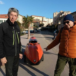 IL PERSONAGGIO. Massimo Pavan a bordo dello Zephirus : "La maleducazione dei ciclisti, quando la ciclabile diventa un rischio" (Video)