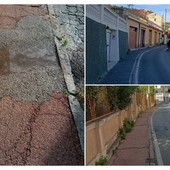 AL DIRETTORE. Marciapiedi dissestati in via Don Minzoni: situazione pericolosa sulle alture di Oneglia