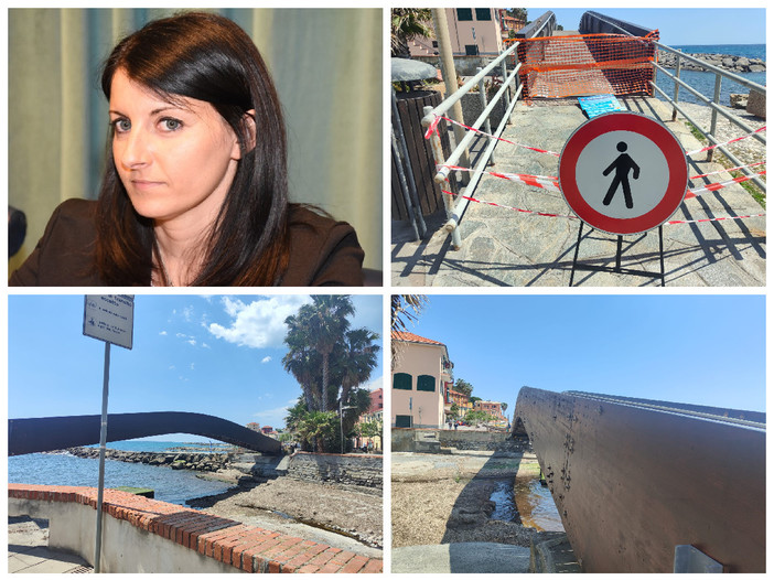 Imperia, chiuso per manutenzione il ponte di Borgo Foce. L’assessore D’Agostino: “Previsti rifacimento integrale e l’ultimazione del restyling del quartiere” Imperia, chiuso per manutenzione il ponte di Borgo Foce. L’assessore D’Agostino: “Previsti rifacimento integrale e l’ultimazione del restyling del quartiere”