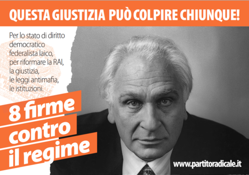 Al via raccolta di firme del Gruppo Radicale Adele Faccio su otto proposte riformatrici Al via raccolta di firme del Gruppo Radicale Adele Faccio su otto proposte riformatrici