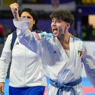 Karate, bronzo agli europei giovanili per l'imperiese Matteo Mondo Branchi