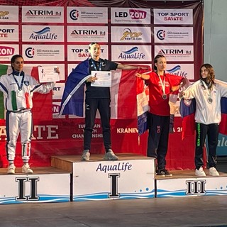 Melissa Gastaldi, vicempionessa europea di Savate a Kranevo in Bulgaria