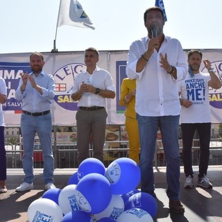 Sanremo: Salvini sulla candidatura di Chiappori "Chi prende consensi ha fiducia dal popolo, gli altri cambiano lavoro" (Video)