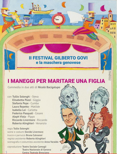 'I Maneggi per maritare una Figlia' con Tullio Solenghi all'Ariston di Sanremo 'I Maneggi per maritare una Figlia' con Tullio Solenghi all'Ariston di Sanremo