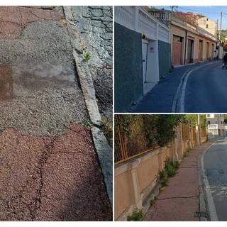 AL DIRETTORE. Marciapiedi dissestati in via Don Minzoni: situazione pericolosa sulle alture di Oneglia AL DIRETTORE. Marciapiedi dissestati in via Don Minzoni: situazione pericolosa sulle alture di Oneglia