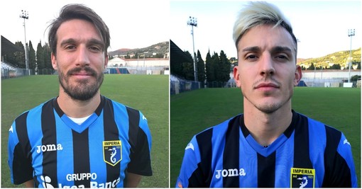 Calcio, arrivano all'Imperia Andrea Montanari e Pierluigi