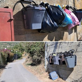 Rifiuti, proteste nell'entroterra portorino: “Servizio sempre più precario”. A Montegrazie mastelli non ritirati da domenica Rifiuti, proteste nell'entroterra portorino: “Servizio sempre più precario”. A Montegrazie mastelli non ritirati da domenica
