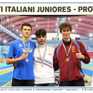 La AsD Maurina Olio Carli ai Campionati Italiani Juniores/Promesse Indoor Ancona 2023 (foto)