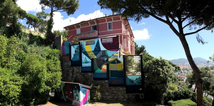 Imperia: riaprono i musei cittadini e a Villa Faravelli spunta un nuovo murales, l'Assessore Roggero “Impegno forte sulle strutture, crediamo nella cultura”