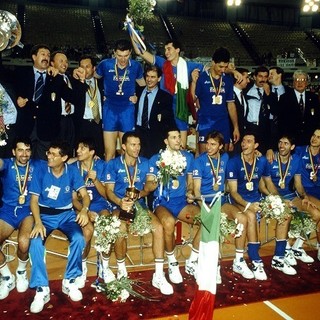 La premiazione dei mondiali di Atene nel 1994