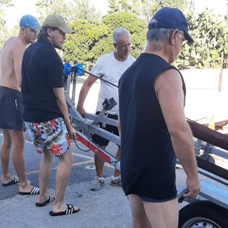 Moto d'acqua in avaria al Prino, due turisti tedeschi soccorsi dai volontari del Circolo Moto d'acqua in avaria al Prino, due turisti tedeschi soccorsi dai volontari del Circolo