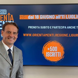 Orientamenti Summer, assessore Scajola: “Al via da Imperia il tour per sostenere genitori e ragazzi nella scelta formativa post scuole medie”