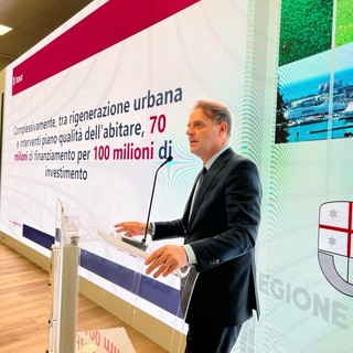 Tour della Rigenerazione urbana, Scajola: "Cinque giornate sui cantieri che stanno cambiando il volto della Liguria" (video)